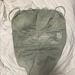 Hollister Sage Green Bodysuit